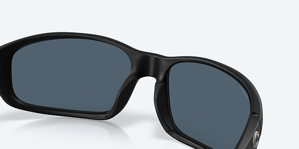 Costa Del Mar Brine II - Matte Black - Gray Polarized Polycarbonate (580P)