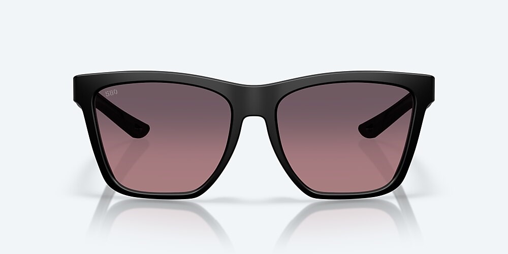 Costa Del Mar Panga II - Matte Black - Rose Gradient Polarized Glass (580G)