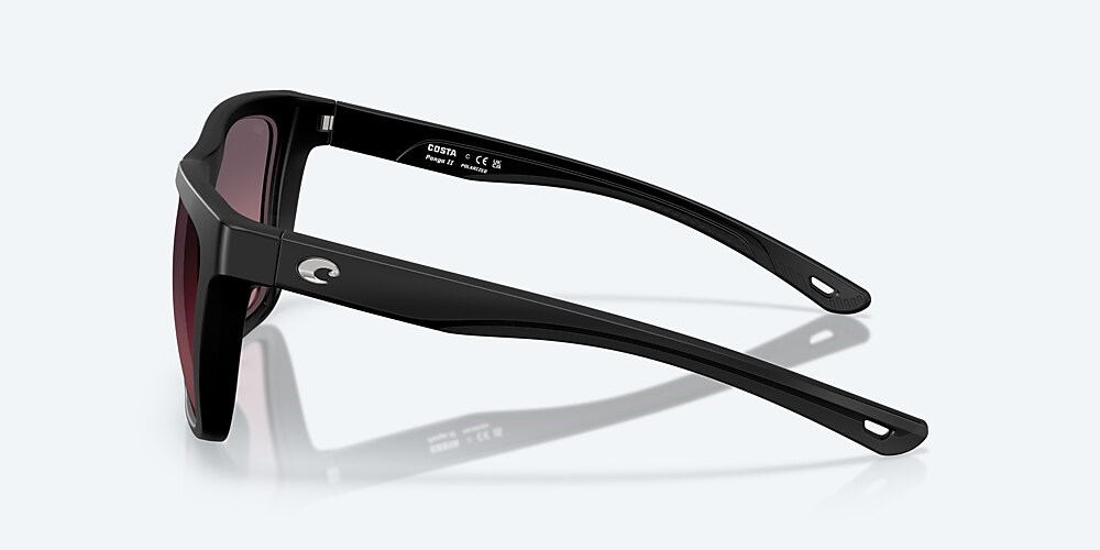 Costa Del Mar Panga II - Matte Black - Rose Gradient Polarized Glass (580G)