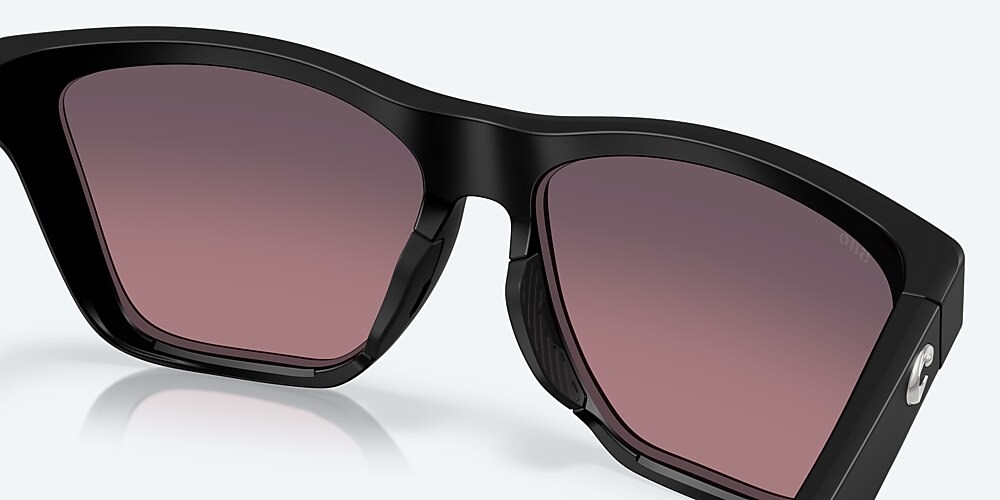 Costa Del Mar Panga II - Matte Black - Rose Gradient Polarized Glass (580G)