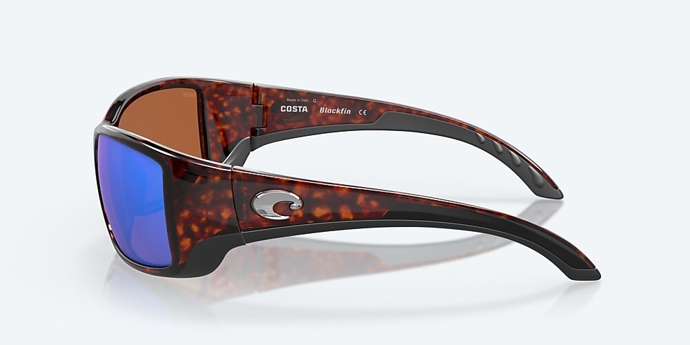 Costa Del Mar Blackfin - Tortoise - Green Mirror Polarized Polycarbonate (580P)