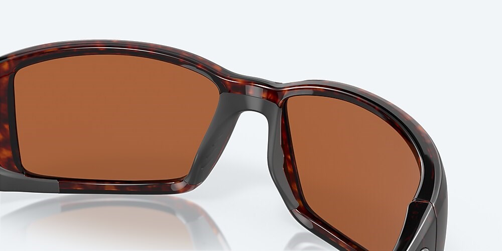 Costa Del Mar Blackfin - Tortoise - Green Mirror Polarized Polycarbonate (580P)