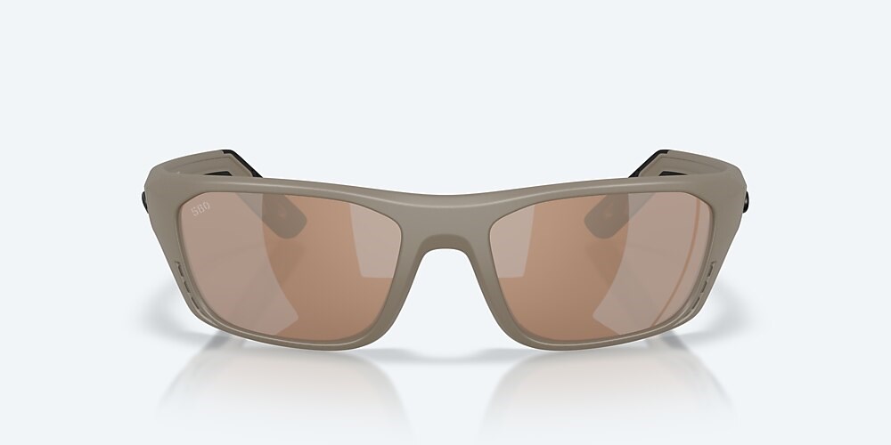 Costa Del Mar Whitetip PRO - Matte Sand - Copper Silver Mirror Polarized Glass (580G)