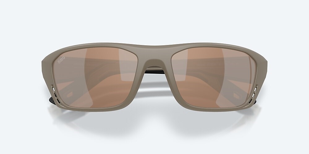 Costa Del Mar Whitetip PRO - Matte Sand - Copper Silver Mirror Polarized Glass (580G)