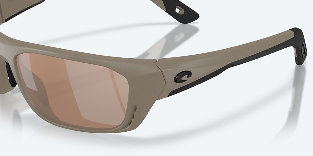 Costa Del Mar Whitetip PRO - Matte Sand - Copper Silver Mirror Polarized Glass (580G)
