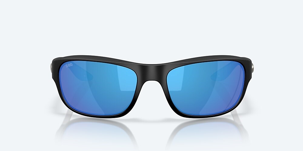 Costa Del Mar Clipperton - Matte Black - Blue Mirror Polarized Glass (580G)