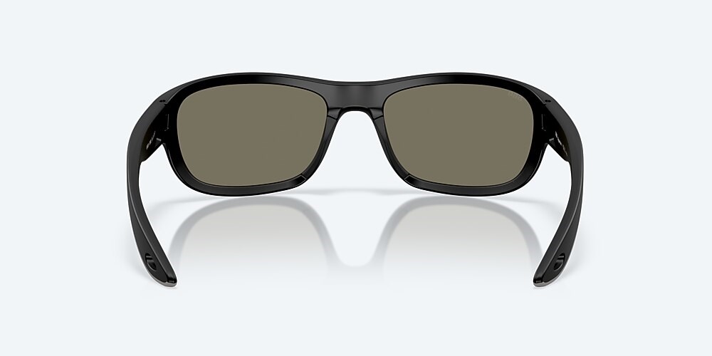 Costa Del Mar Clipperton - Matte Black - Blue Mirror Polarized Glass (580G)
