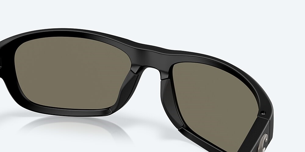 Costa Del Mar Clipperton - Matte Black - Blue Mirror Polarized Glass (580G)