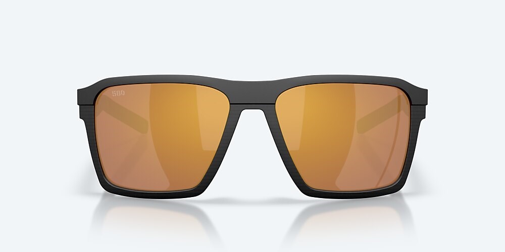 Costa Del Mar Antille - Netplus Black - Gold Mirror Polarized Glass (580G)