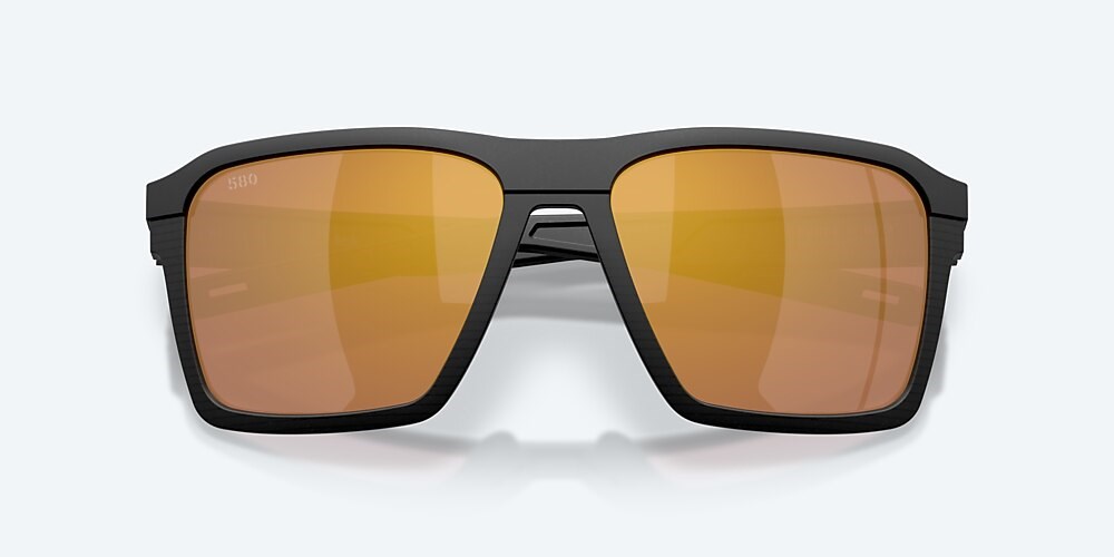 Costa Del Mar Antille - Netplus Black - Gold Mirror Polarized Glass (580G)