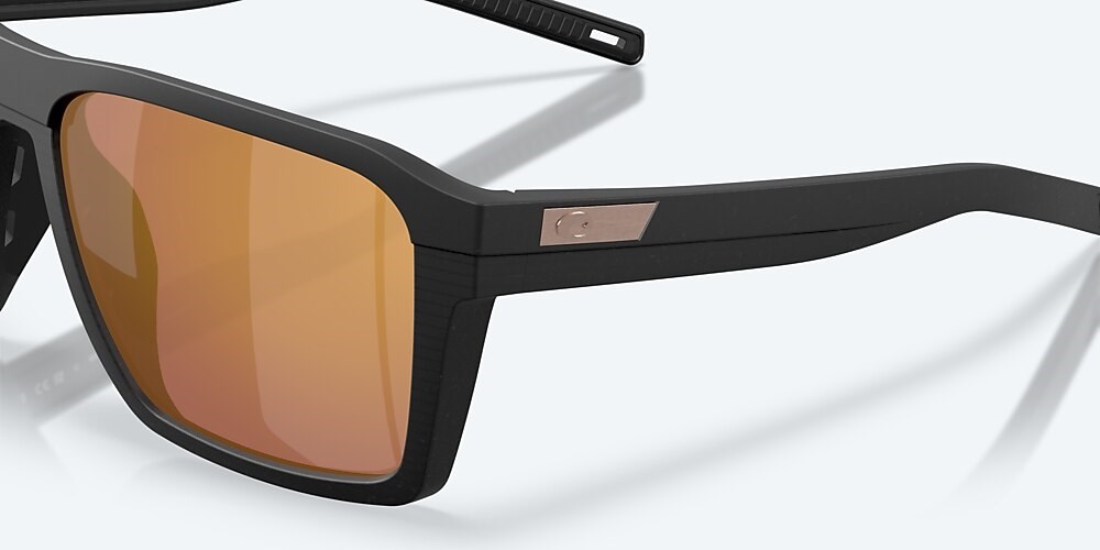 Costa Del Mar Antille - Netplus Black - Gold Mirror Polarized Glass (580G)