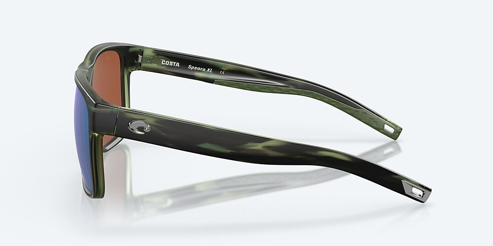 Costa Del Mar Spearo XL - Matte Reef - Green Mirror Polarized Glass (580G)