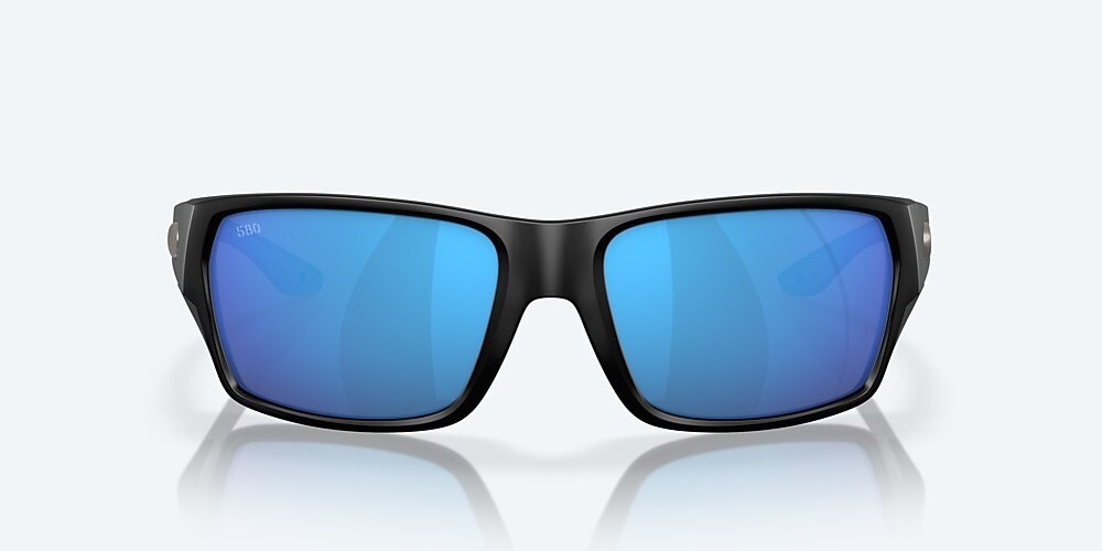 Costa Del Mar Tailfin - Matte Black - Blue Mirror Polarized Glass (580G)