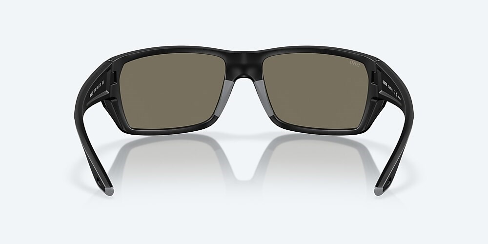 Costa Del Mar Tailfin - Matte Black - Blue Mirror Polarized Glass (580G)