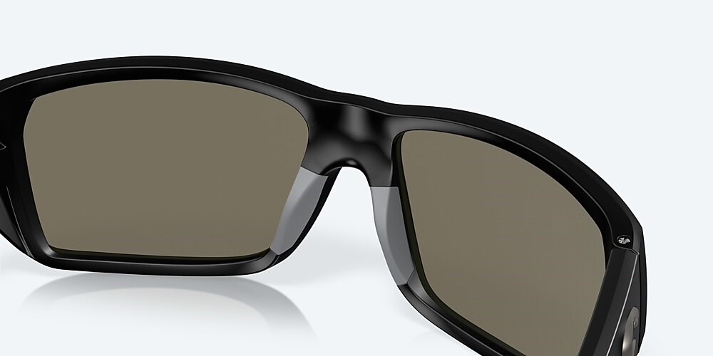 Costa Del Mar Tailfin - Matte Black - Blue Mirror Polarized Glass (580G)