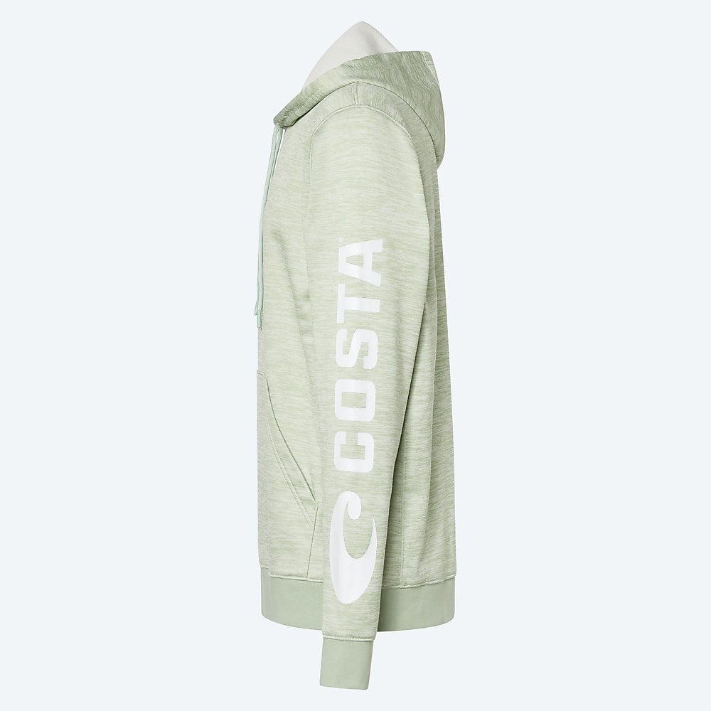 Costa Del Mar Tech Fleece Hoody - Heather Sage