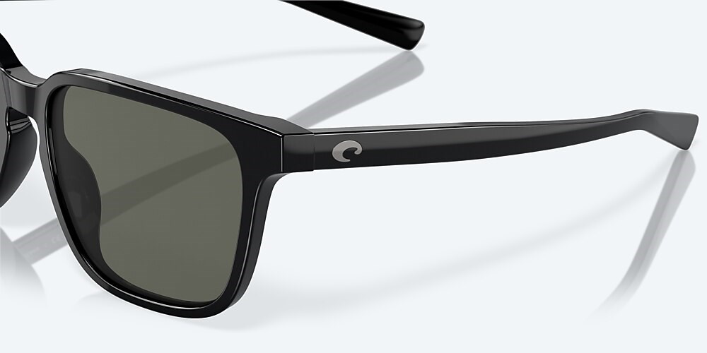 Costa Del Mar Kailano - Black - Gray Polarized Glass (580G)