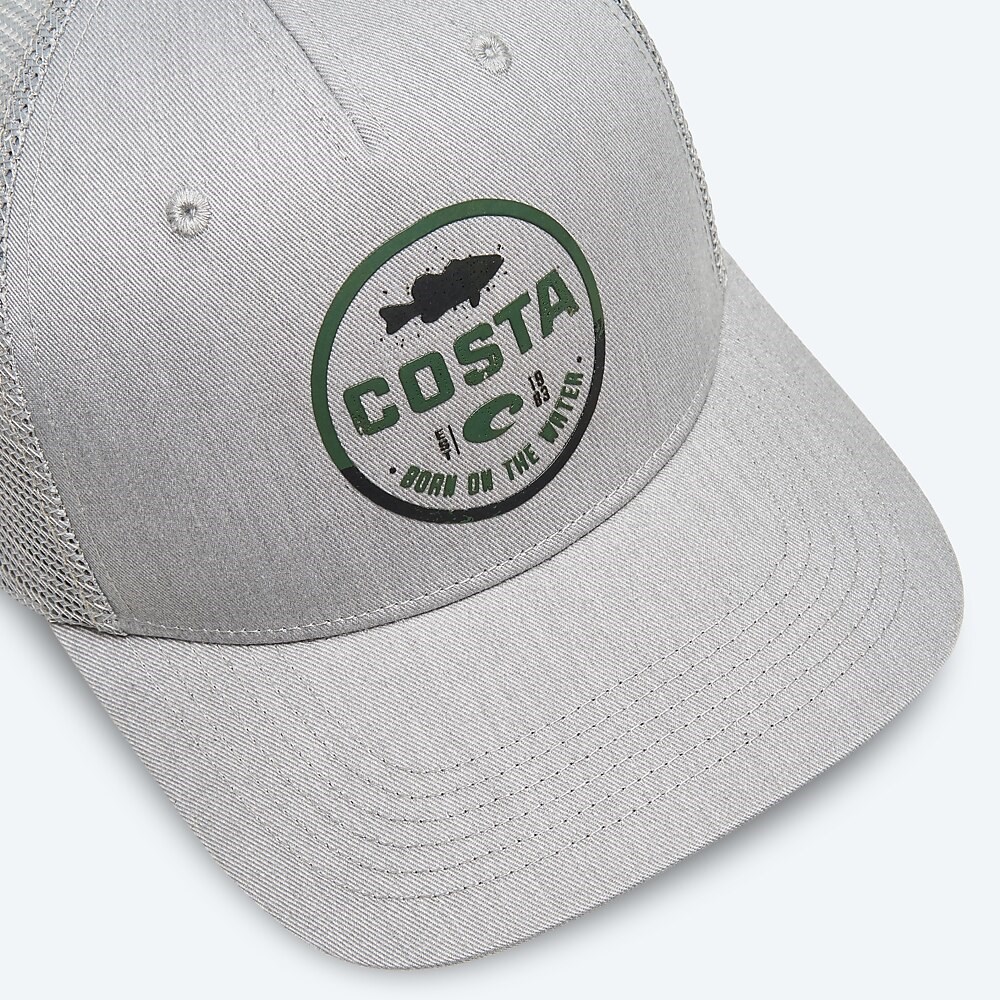 Costa Del Mar Insignia Trucker - Bass Gray