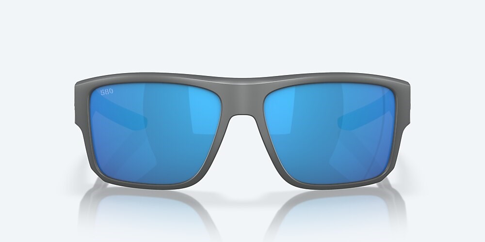 Costa Del Mar Taxman - Matte Gray - Blue Mirror Polarized Glass (580G)
