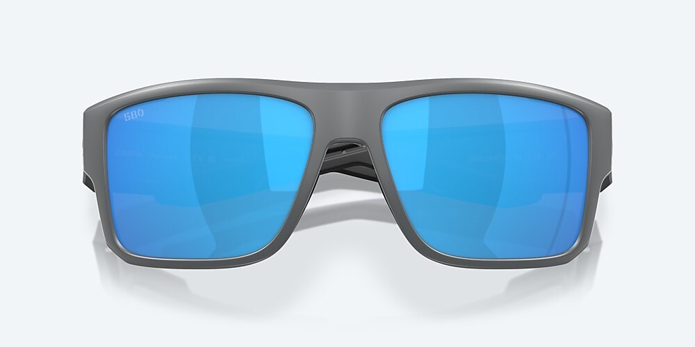 Costa Del Mar Taxman - Matte Gray - Blue Mirror Polarized Glass (580G)