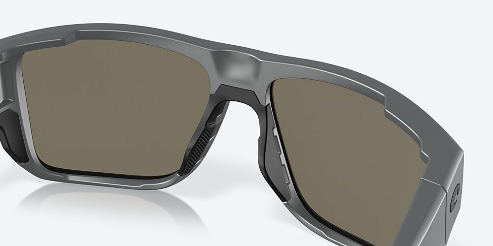 Costa Del Mar Taxman - Matte Gray - Blue Mirror Polarized Glass (580G)