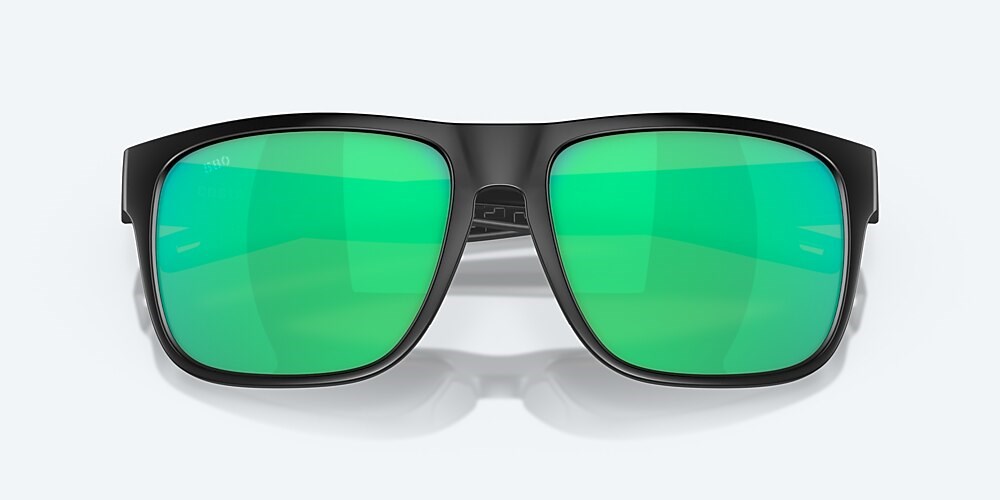 Costa Del Mar Spearo XL - Matte Black - Green Mirror Polarized Glass (580G)
