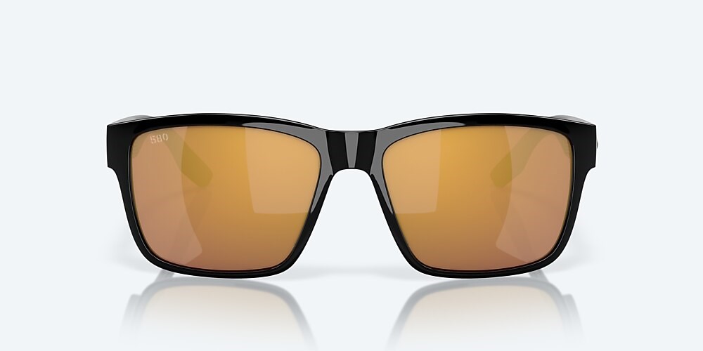 Costa Del Mar Paunch XL - Black - Gold Mirror Polarized Glass (580G)