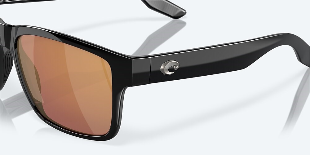 Costa Del Mar Paunch XL - Black - Gold Mirror Polarized Glass (580G)
