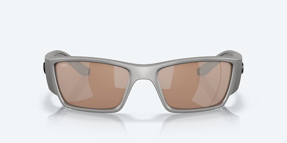 Costa Del Mar Corbina PRO - Metallic Silver - Copper Silver Mirror Polarized Glass (580G)