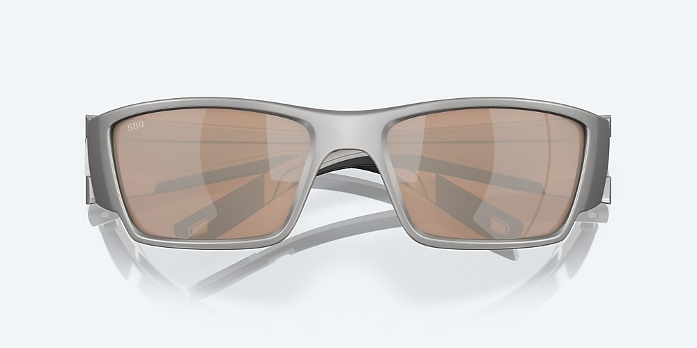 Costa Del Mar Corbina PRO - Metallic Silver - Copper Silver Mirror Polarized Glass (580G)