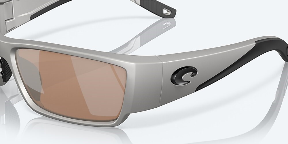 Costa Del Mar Corbina PRO - Metallic Silver - Copper Silver Mirror Polarized Glass (580G)