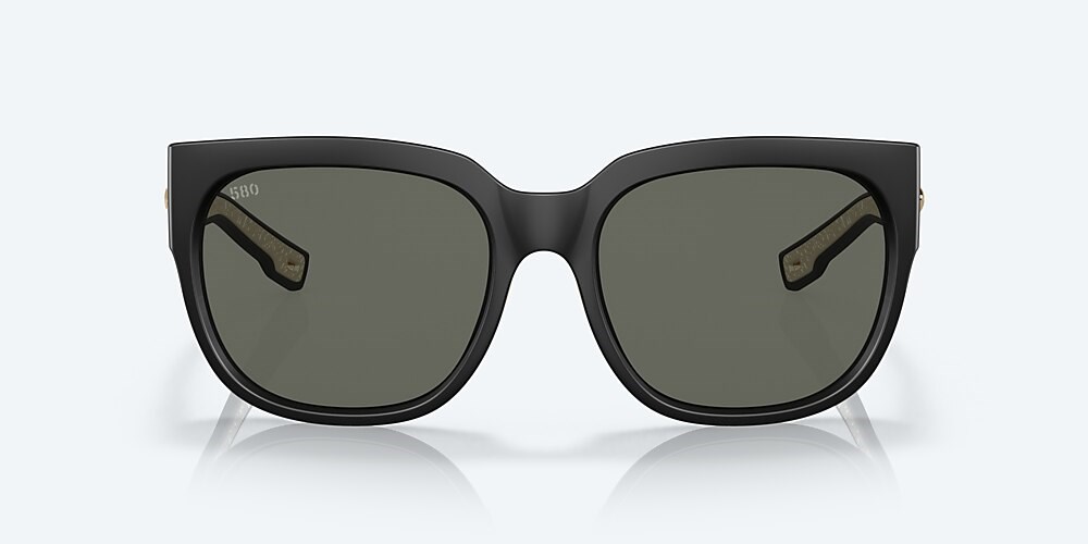 Costa Del Mar Waterwoman 2 - Matte Black - Gray Polarized Glass (580G)