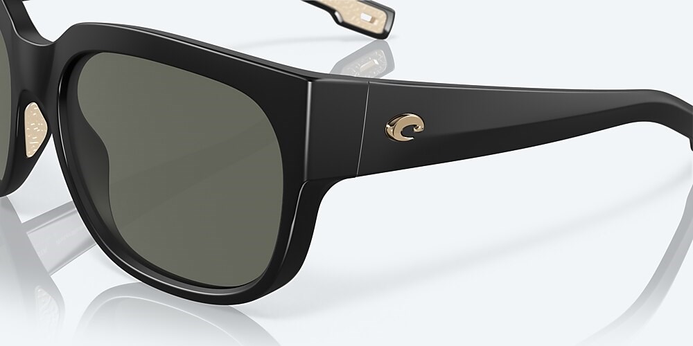 Costa Del Mar Waterwoman 2 - Matte Black - Gray Polarized Glass (580G)