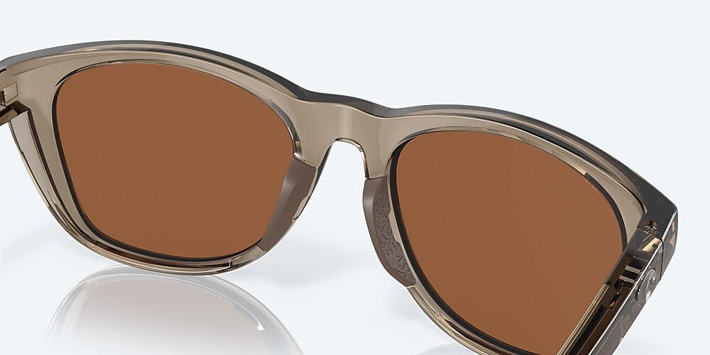 Costa Del Mar Aleta - Taupe Crystal - Copper Silver Mirror Polarized Glass (580G)
