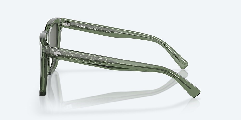Costa Del Mar Keramas - Olive - Gray Polarized Glass (580G)