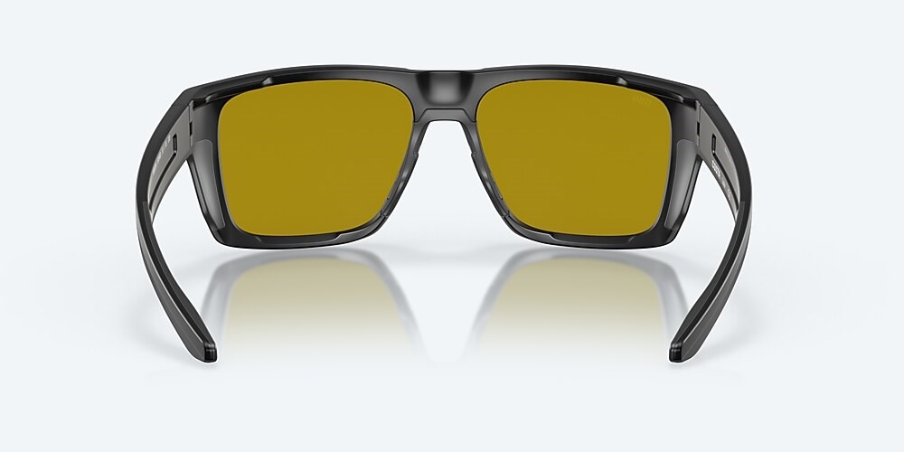 Costa Del Mar Lido - Matte Black - Sunrise Silver Mirror Polarized Glass (580G)