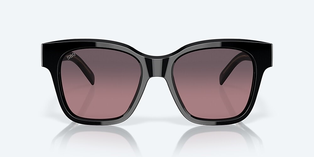 Costa Del Mar Nusa - Black - Rose Gradient Polarized Glass (580G)
