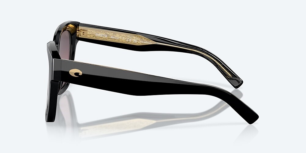 Costa Del Mar Nusa - Black - Rose Gradient Polarized Glass (580G)