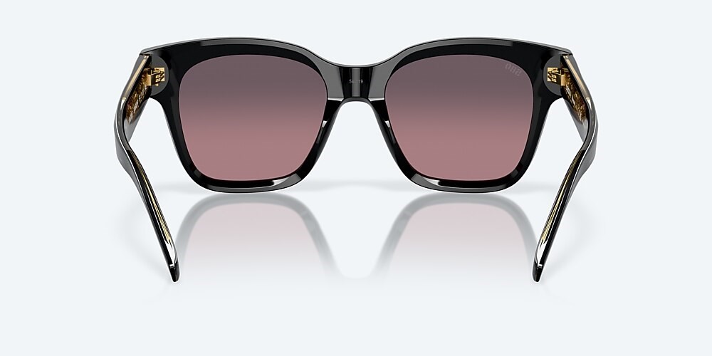 Costa Del Mar Nusa - Black - Rose Gradient Polarized Glass (580G)