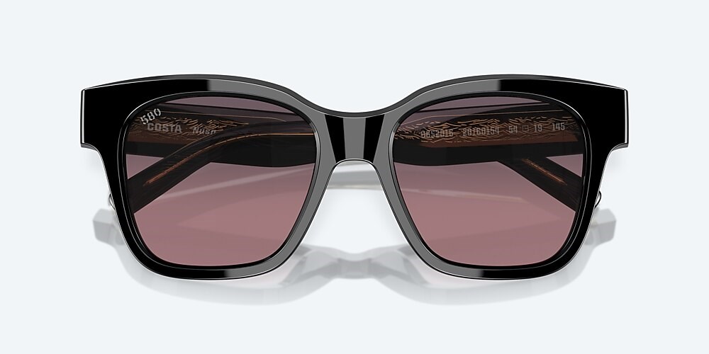 Costa Del Mar Nusa - Black - Rose Gradient Polarized Glass (580G)