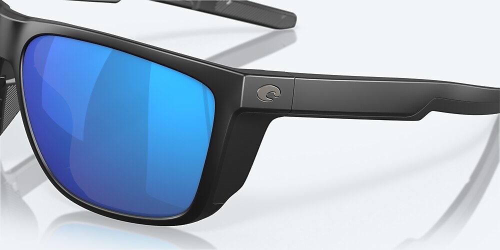 Costa Del Mar Ferg XL - Matte Black - Blue Mirror Polarized Glass (580G)