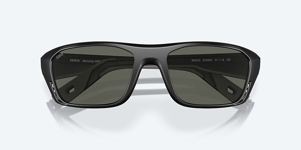 Costa Del Mar Whitetip PRO - Matte Black - Gray Polarized Glass (580G)
