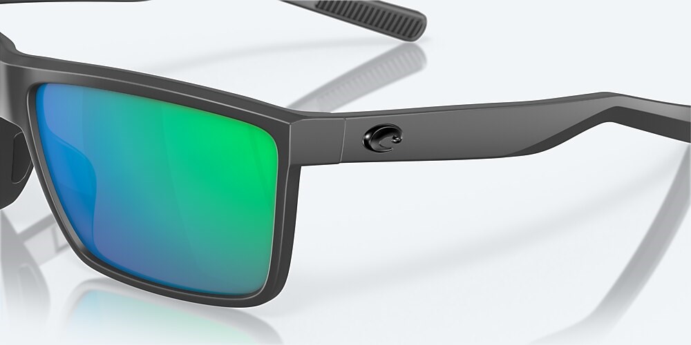 Costa Del Mar Rinconcito - Matte Gray - Green Mirror Polarized Polycarbonate (580P)