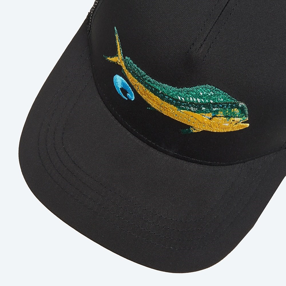 Costa Del Mar Dorado Stitched Trucker - Black