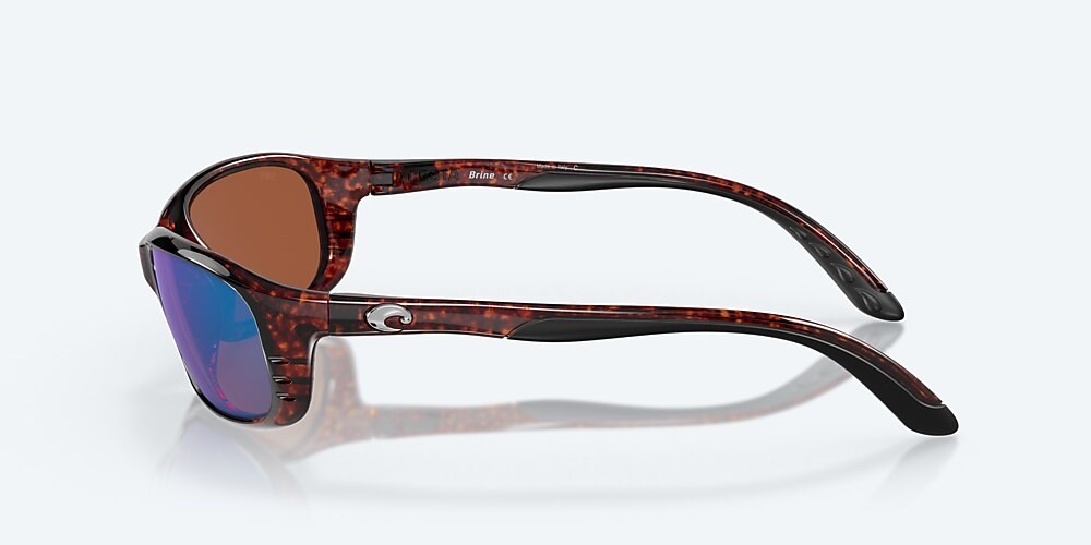 Costa Del Mar Brine - Tortoise - Green Mirror Polarized Glass (580G)