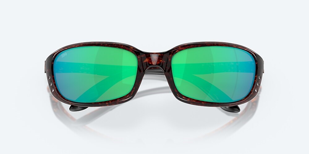 Costa Del Mar Brine - Tortoise - Green Mirror Polarized Glass (580G)