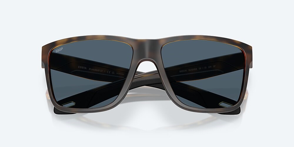 Costa Del Mar Broadbill II - Matte Tortoise - Gray Polarized Polycarbonate (580P)