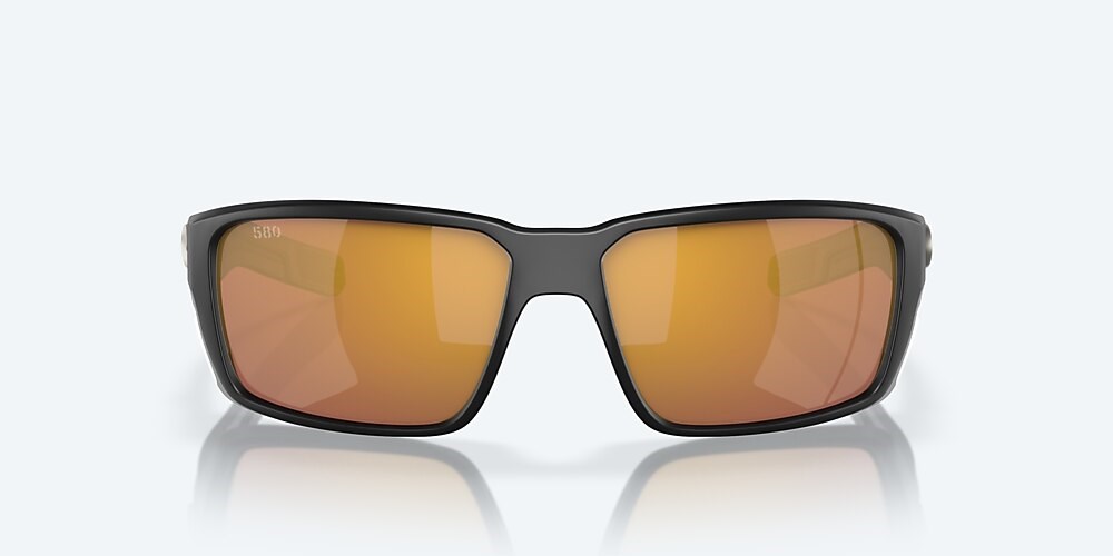 Costa Del Mar Fantail PRO - Matte Black - Gold Mirror Polarized Glass (580G)