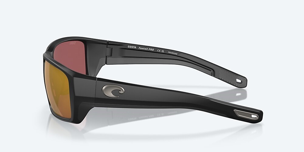 Costa Del Mar Fantail PRO - Matte Black - Gold Mirror Polarized Glass (580G)