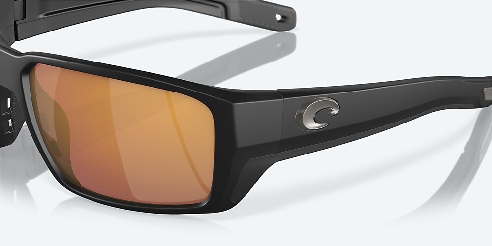 Costa Del Mar Fantail PRO - Matte Black - Gold Mirror Polarized Glass (580G)